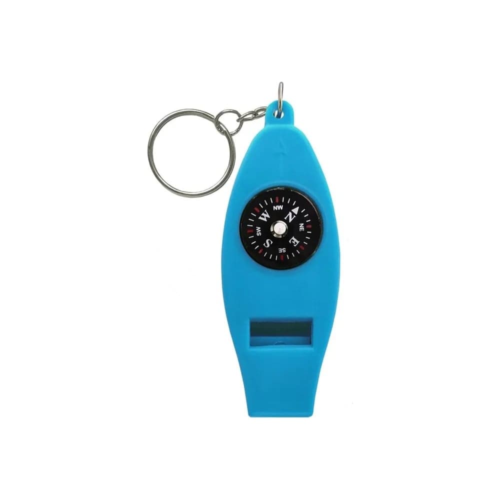 Свисток с 4 функциями SOLARIS голубой S6704blue