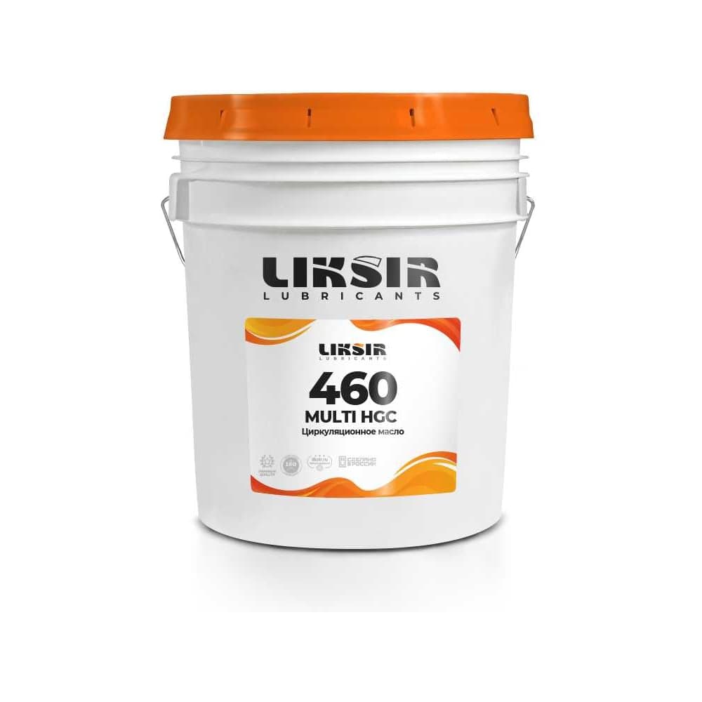 Циркуляционное масло на основе полиальолефинов (РАО) MULTI HGC 460, 20 л LIKSIR 203313