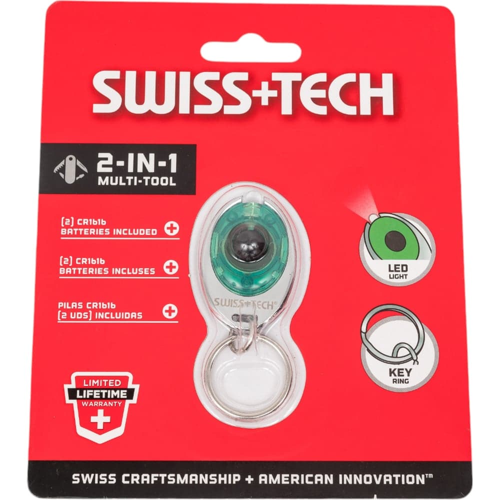 Брелок-Фонарик Swiss+Tech 2-В-1 Micro-LIGHT Ultra ST50041