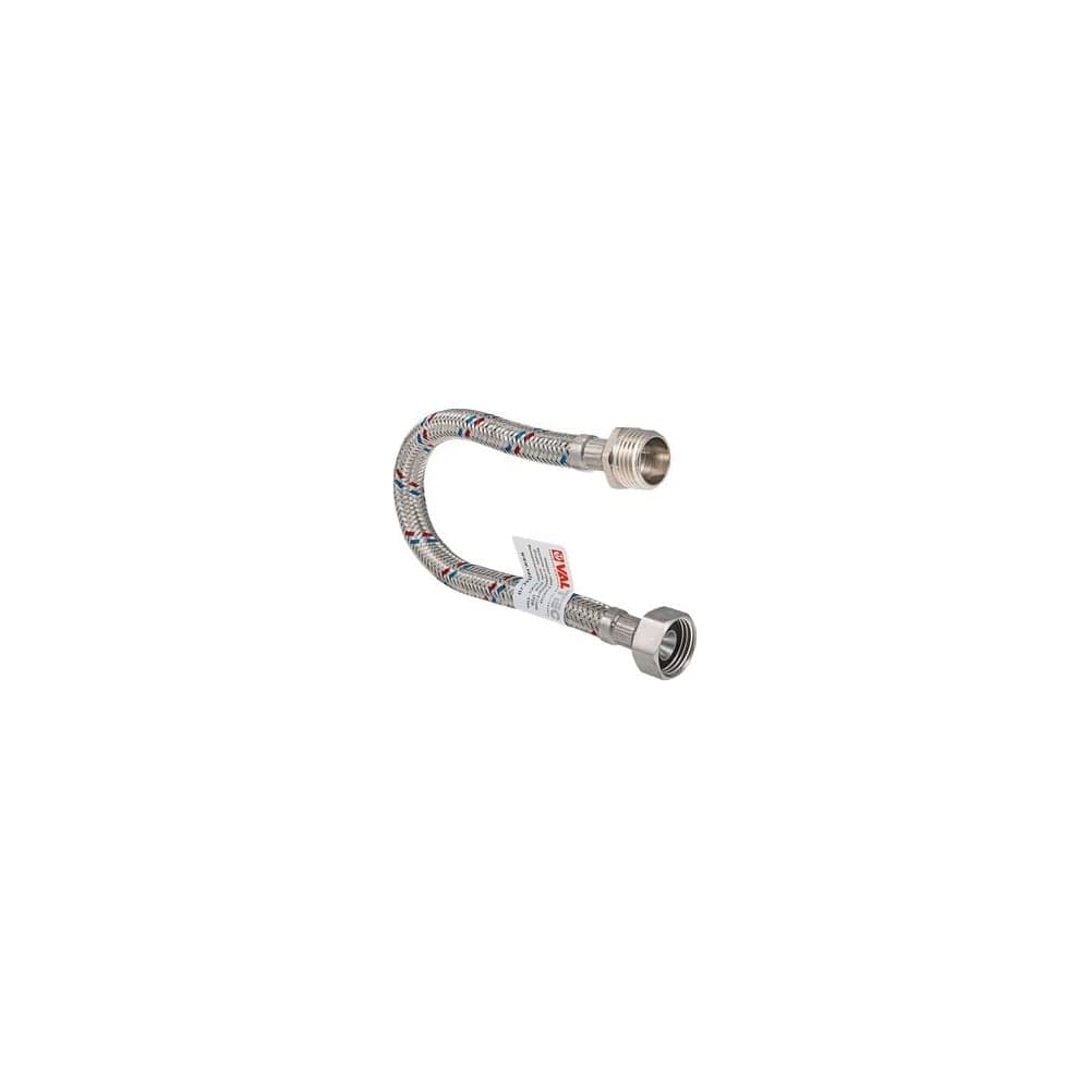 Гибкая подводка для воды (150 см; 1/2"; гайка-штуцер) VALTEC VTf.002.IS.0404150