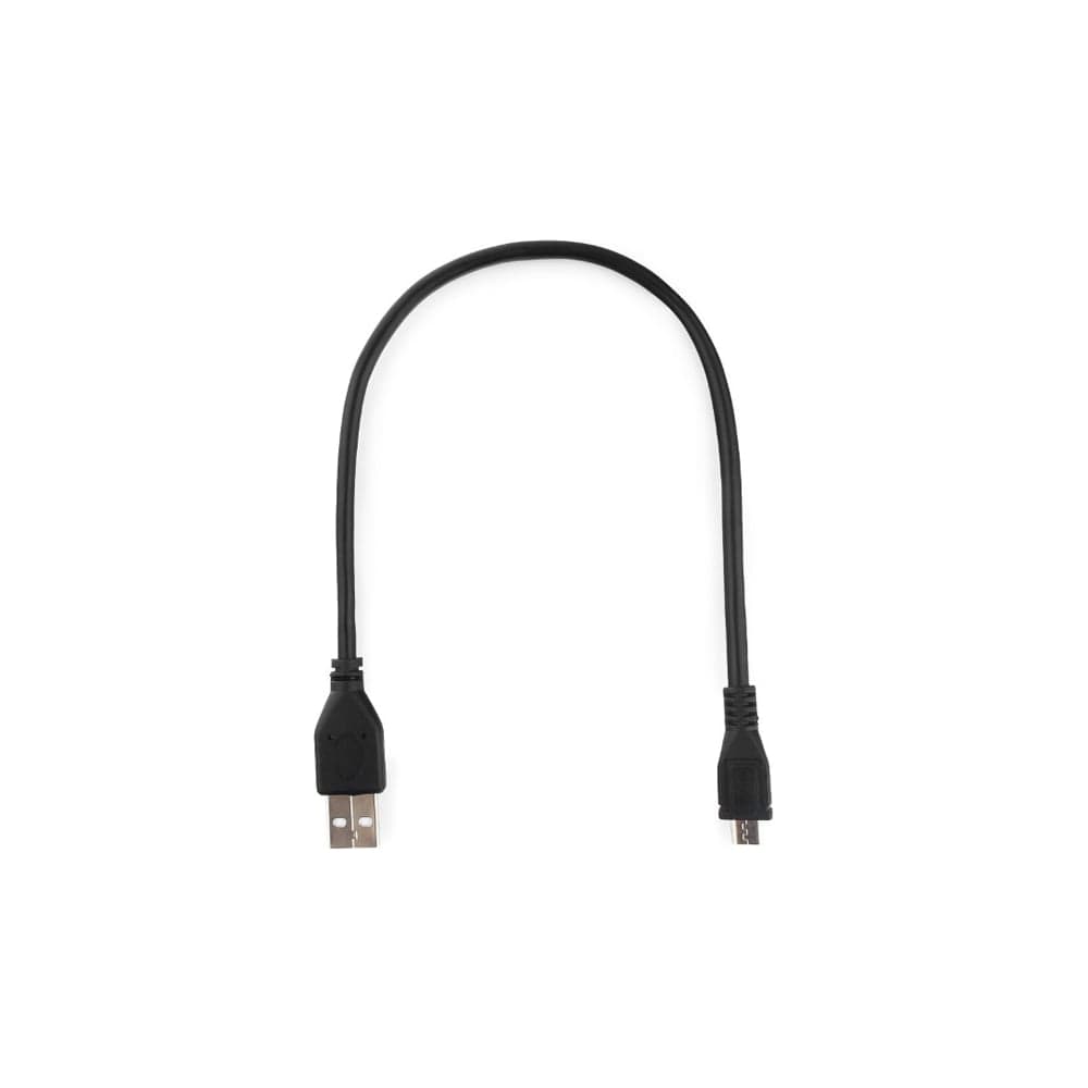 Кабель Cablexpert Pro USB 2.0 AM/microBM 26/28AWG 5P, 0.3м, экран, черный, пакет CCP-mUSB2-AMBM-0.3M
