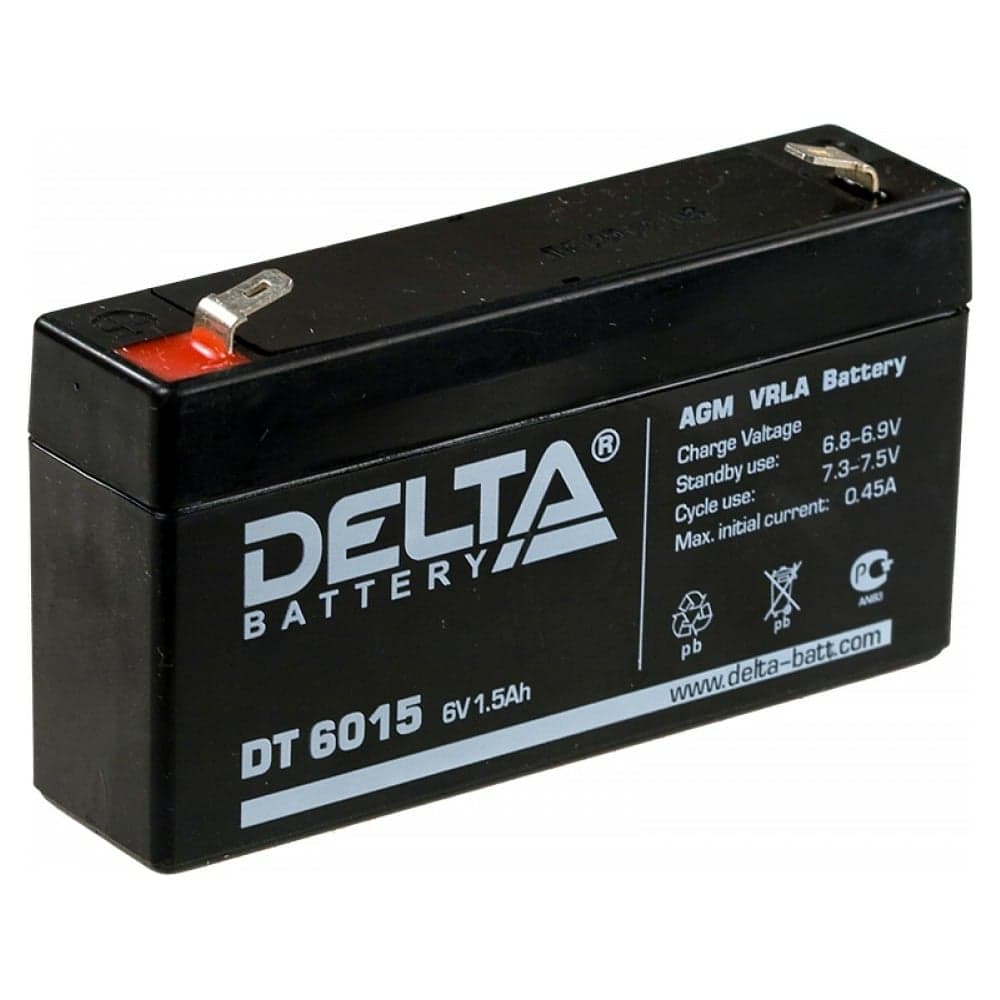 Батарея аккумуляторная Delta DT 6015