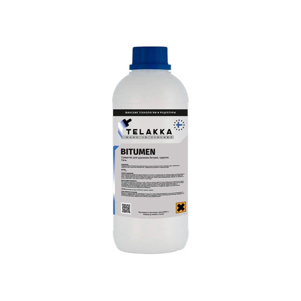 Усиленный очиститель битумных пятен Telakka BITUMEN PRO 1кг 4673763647063
