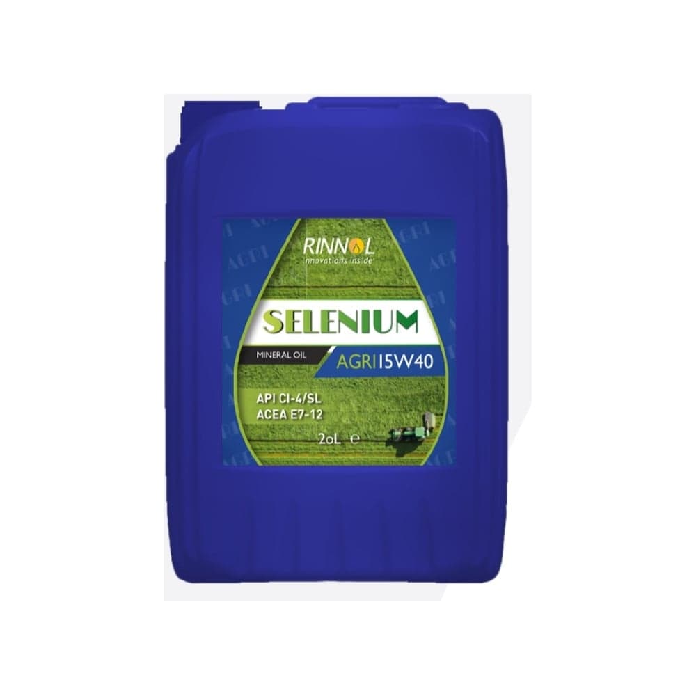 Масло для сельскохозяйственной техники минеральное RINNOL SELENIUM AGRI 15W-40 e20L 101008