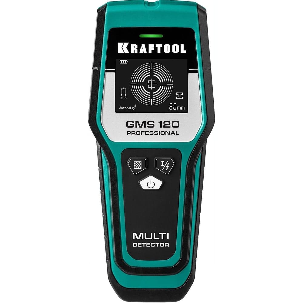 Универсальный детектор Kraftool GMS 120 45298