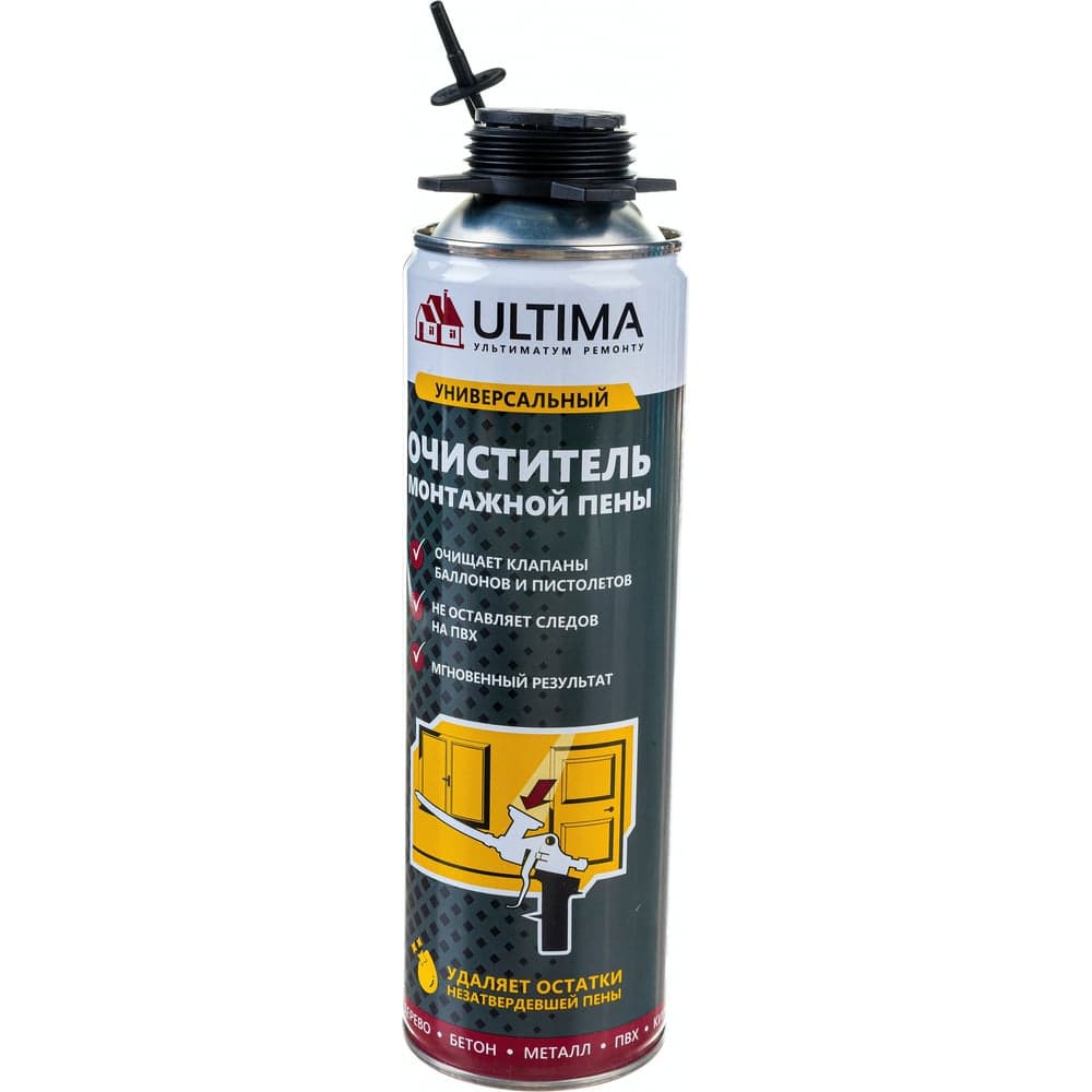 Очиститель монтажной пены Ultima RUS 500 ml Россия UCMFC05005