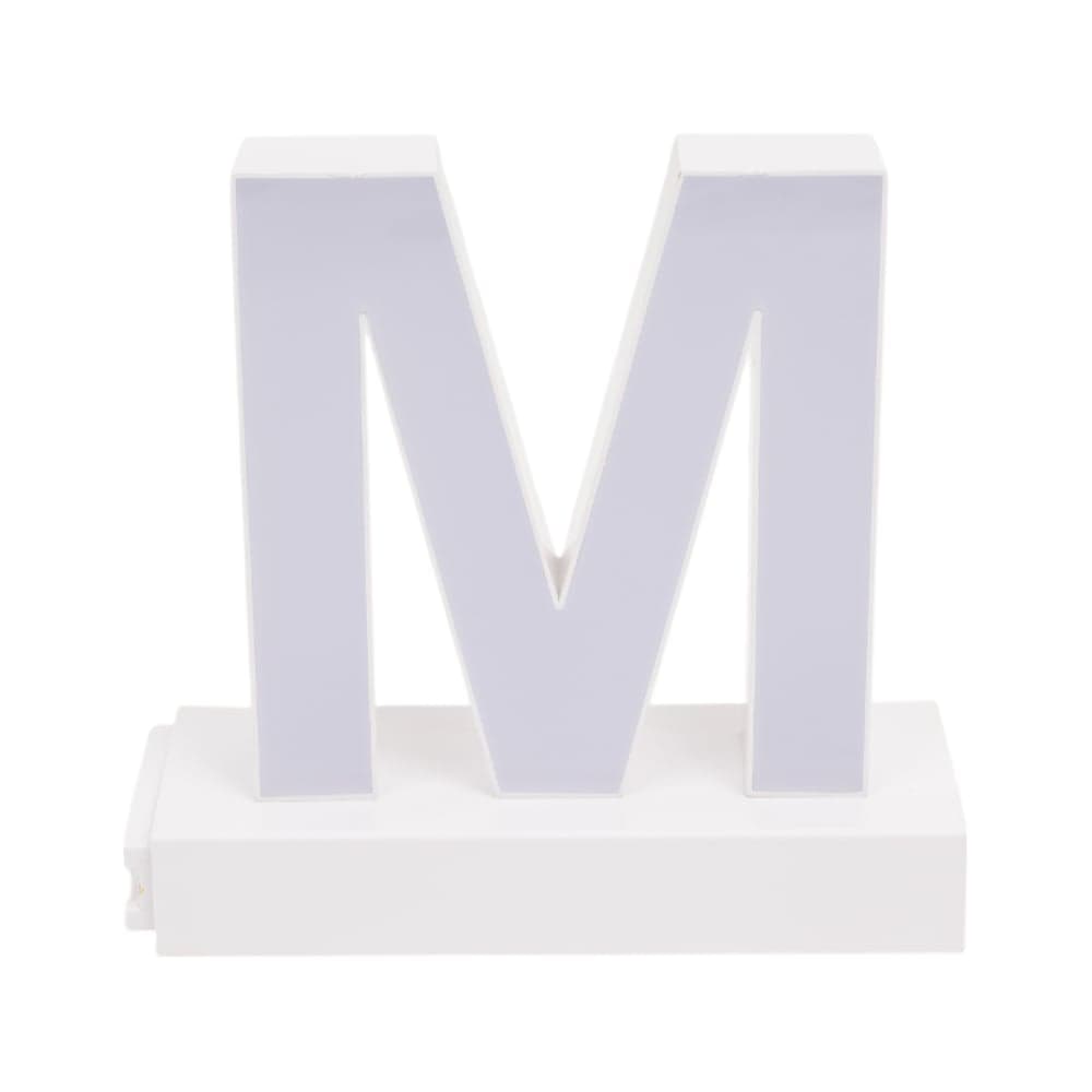 Светодиодная буква М ABCMIX магнитное соединение, 100 мм -М-100-magnetic