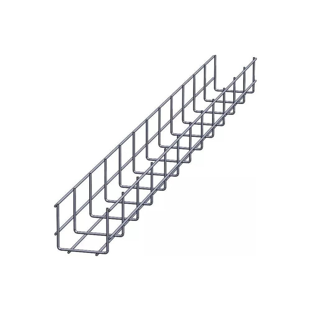 Проволочный лоток CABLIDERTRAYS оцинкованный ПЛЛ-80х80-3000