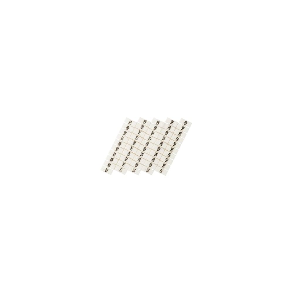 Маркеры для JXB-ST 2,5 EKF, с нумерацией 100-150 100шт PROxima zb-st-2.5-100-150