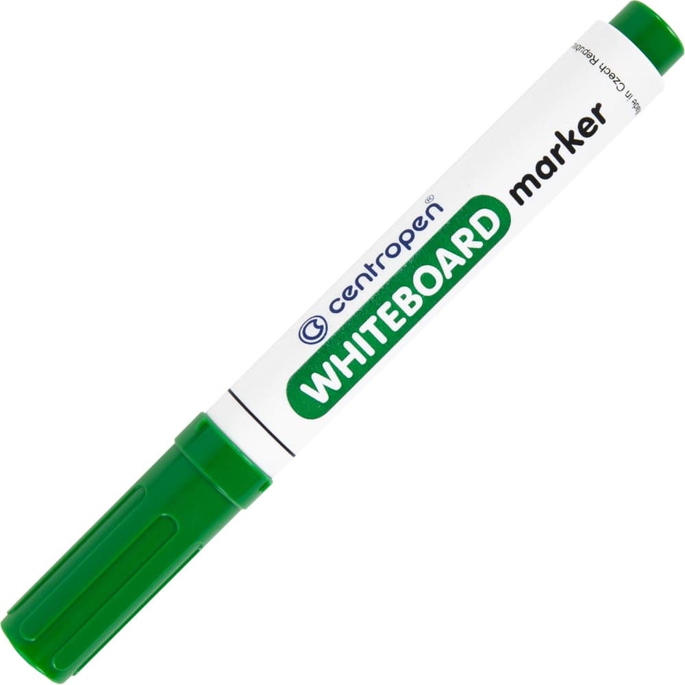 Маркер стираемый для белой доски ОФИСМАГ ЗЕЛЕНЫЙ, CENTROPEN "Dry-Wipe", 2,5 мм, 8559, 5 8559 0110 151112