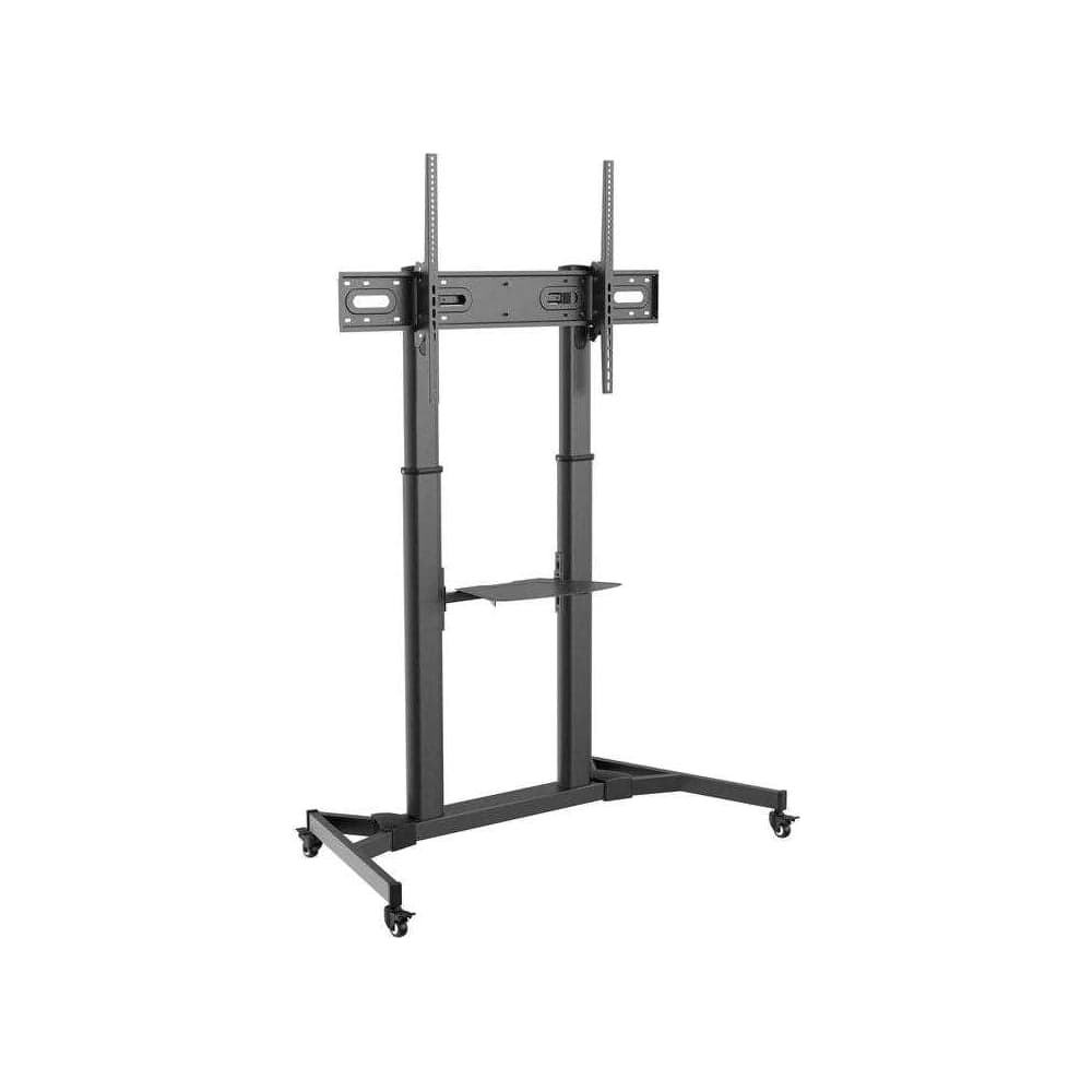 Мобильная стойка Digis DSM-P1060CL для ТВ 55-100" до 100 кг, VESA до 1000x600мм, наклон -10/+5, полка для источников 0 53897