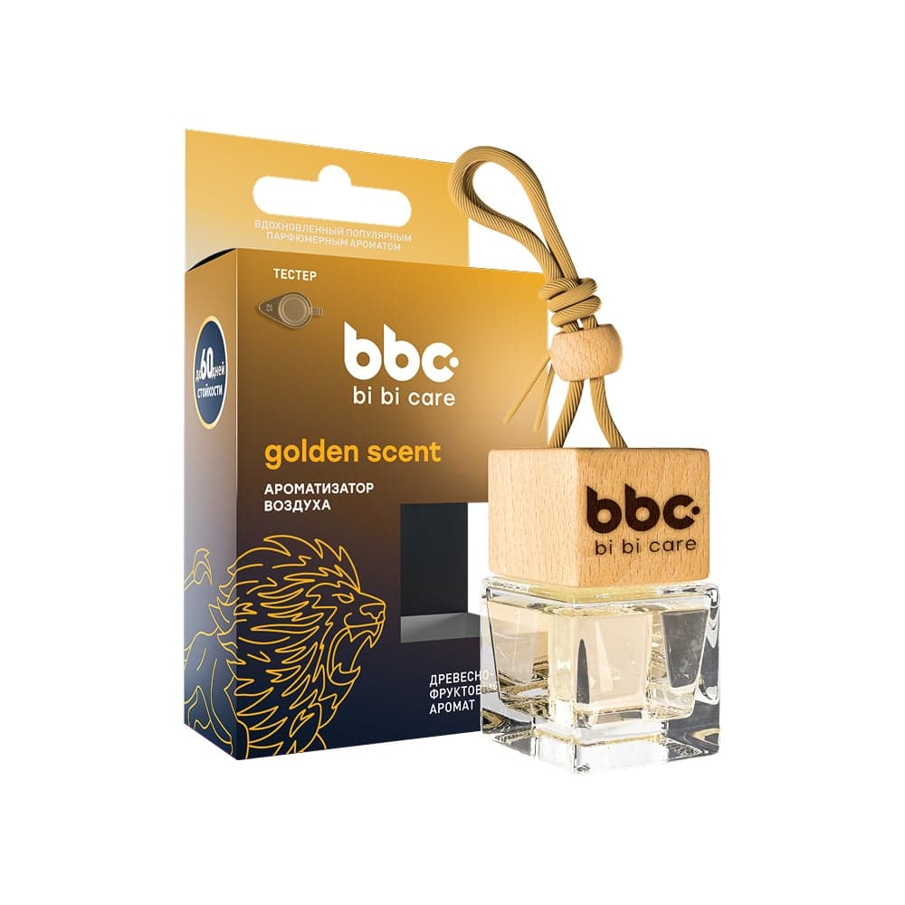 Ароматизатор воздуха BiBiCare GOLDEN SCENT, 7 мл 4424