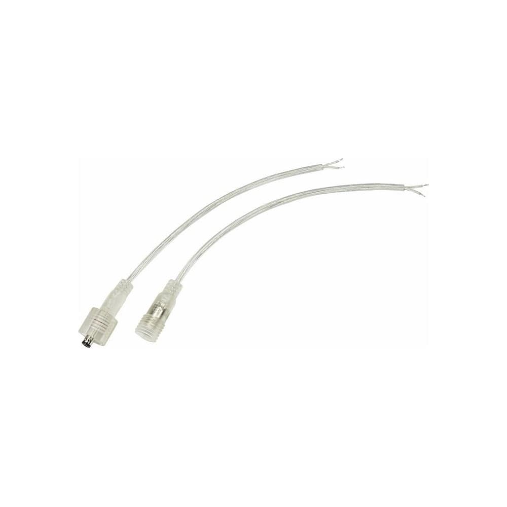 Соединительный кабель 2-контактный (2pin) IP67 2х0.35мм2 прозрачный REXANT 11-9322