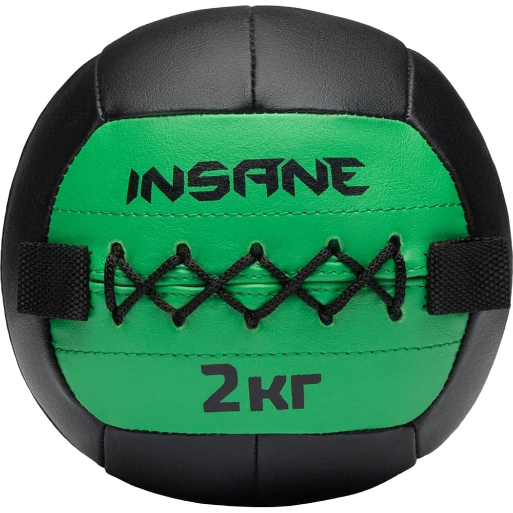 Медбол Insane IN24-WB100 2 кг, зеленый 4680459214508 ЦБ-00003209