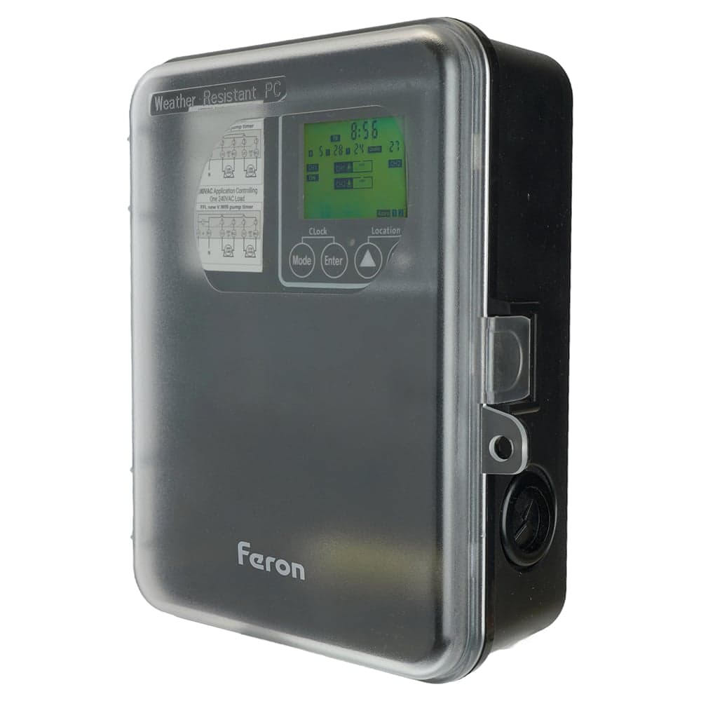 Таймер (реле времени) FERON TM100 9200W однозонный, 51514