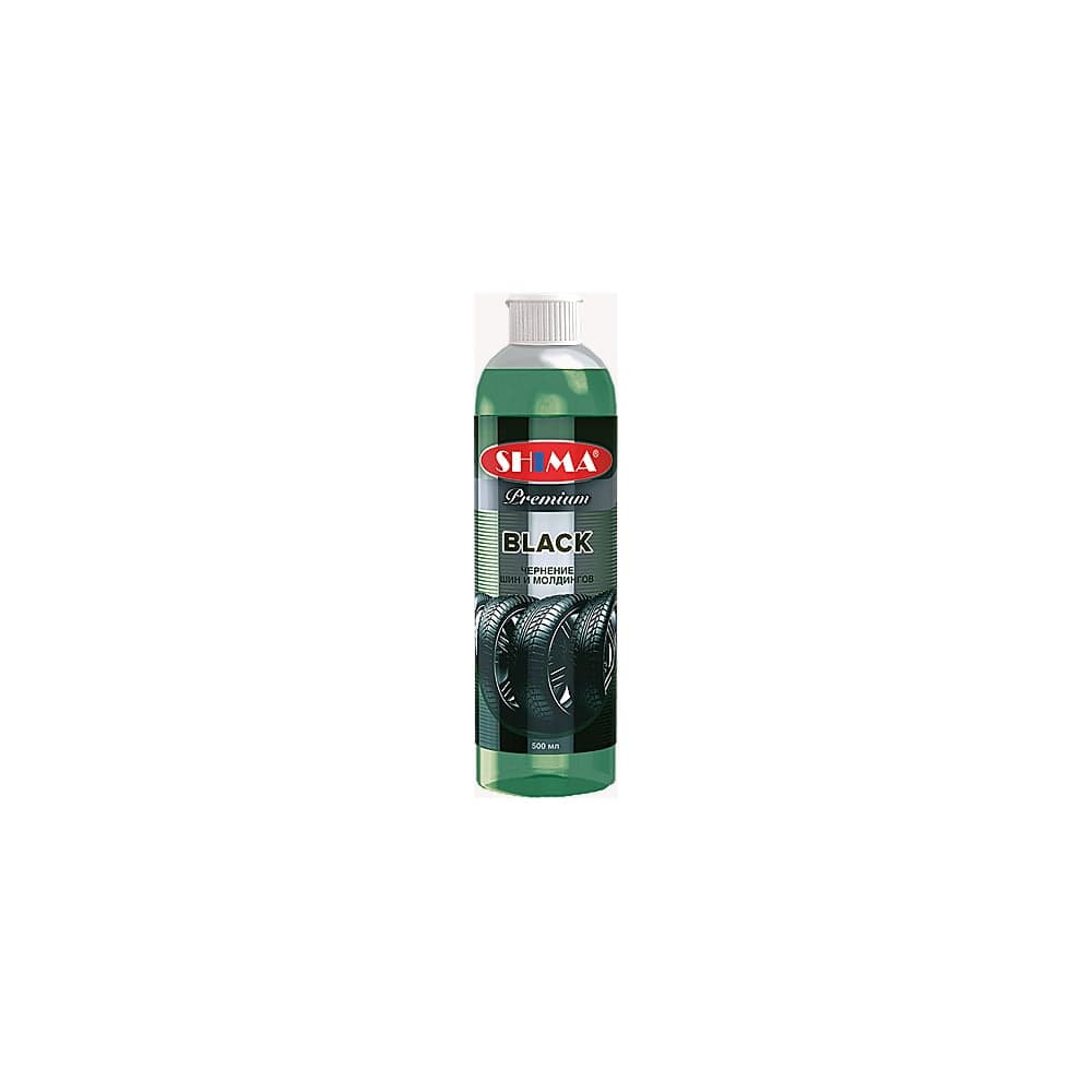 Чернитель для шин и молдингов SHIMA PREMIUM BLACK 500 мл 4631111103340
