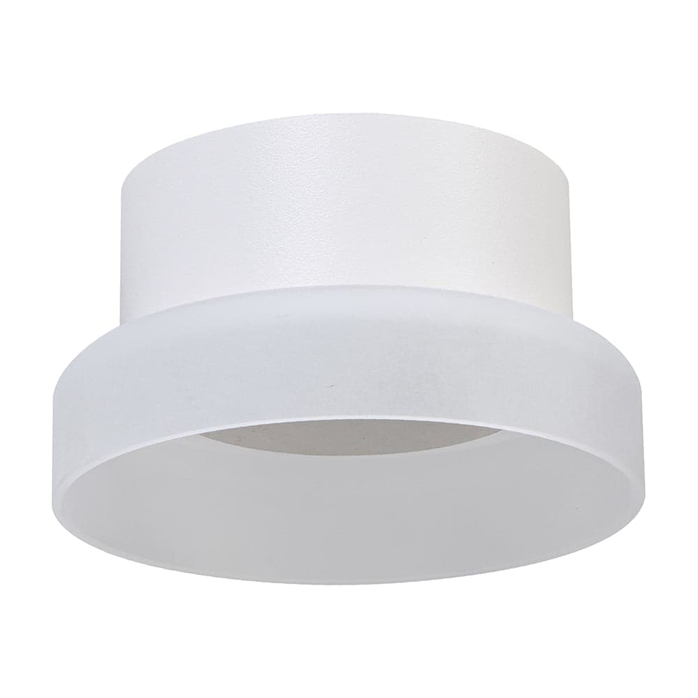 Светильник настенный FERON HL460 OPAL 12W, 230V, GX53, белый IP20, 51682