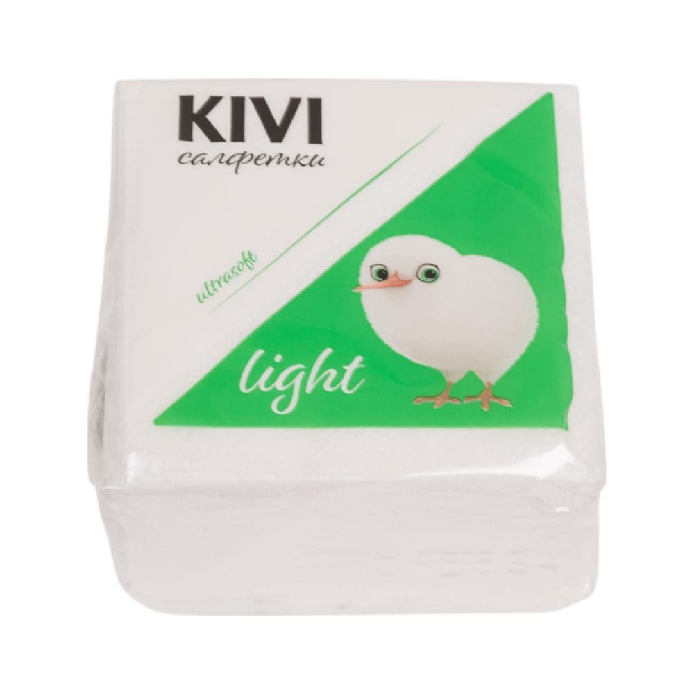 Бумажная салфетка Kivi light белая, 70 листов 4612754820030 00-00000128