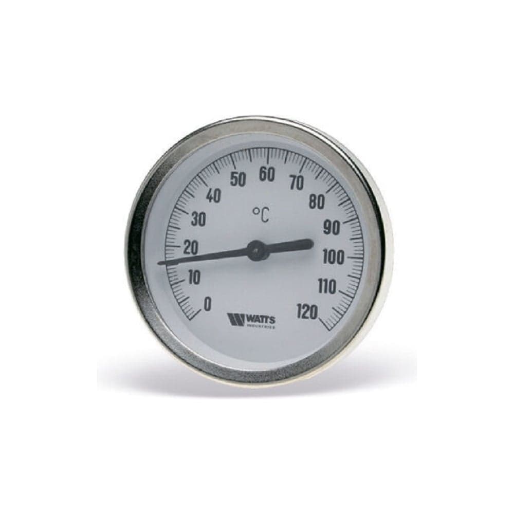 Термометр горизонтальный Watts 80- 50мм, 1/2, 160C F+R801 OR 0302054 10005942