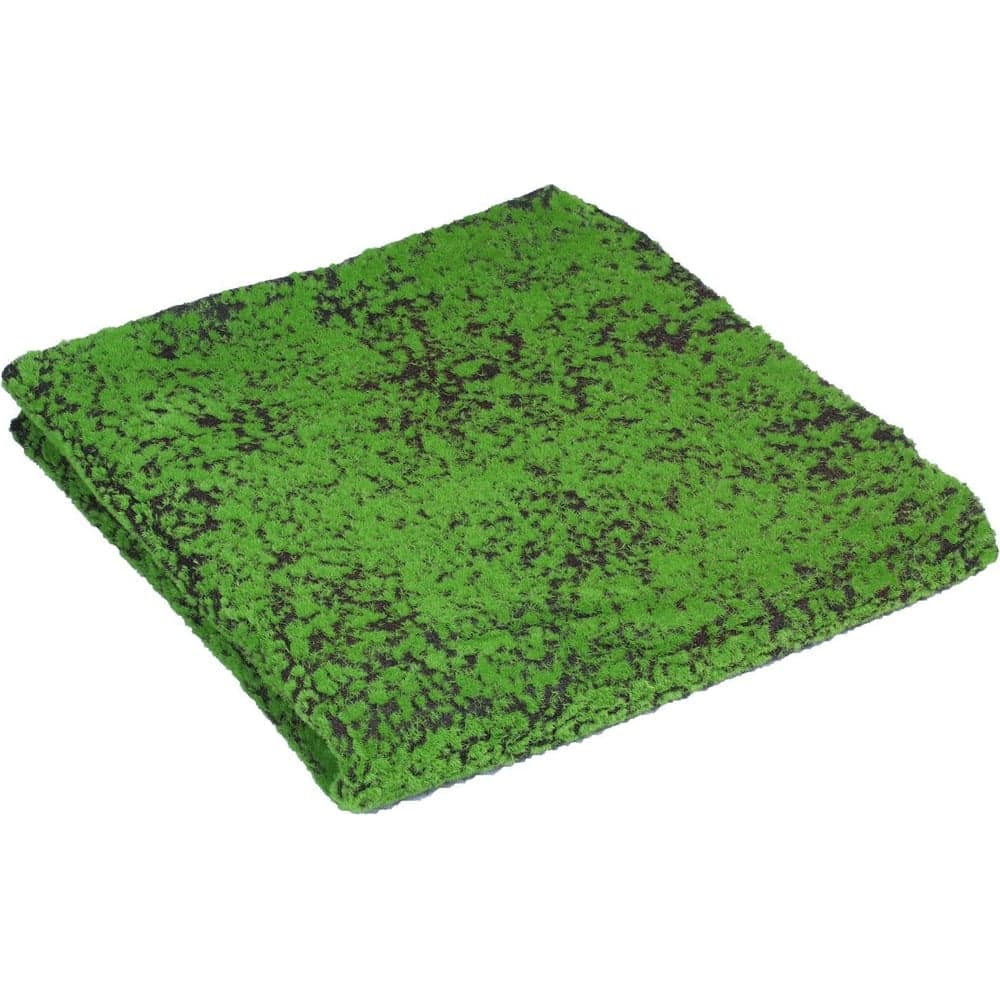 Декоративный искусственный мох Greengo 1х1 м, зеленый на черном 5203157