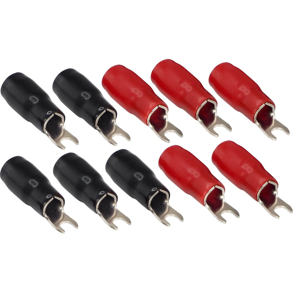 Клеммы "вилка" AURA 4,2мм, вход 4AWG/20мм2, (10 шт). ACN-S204/10