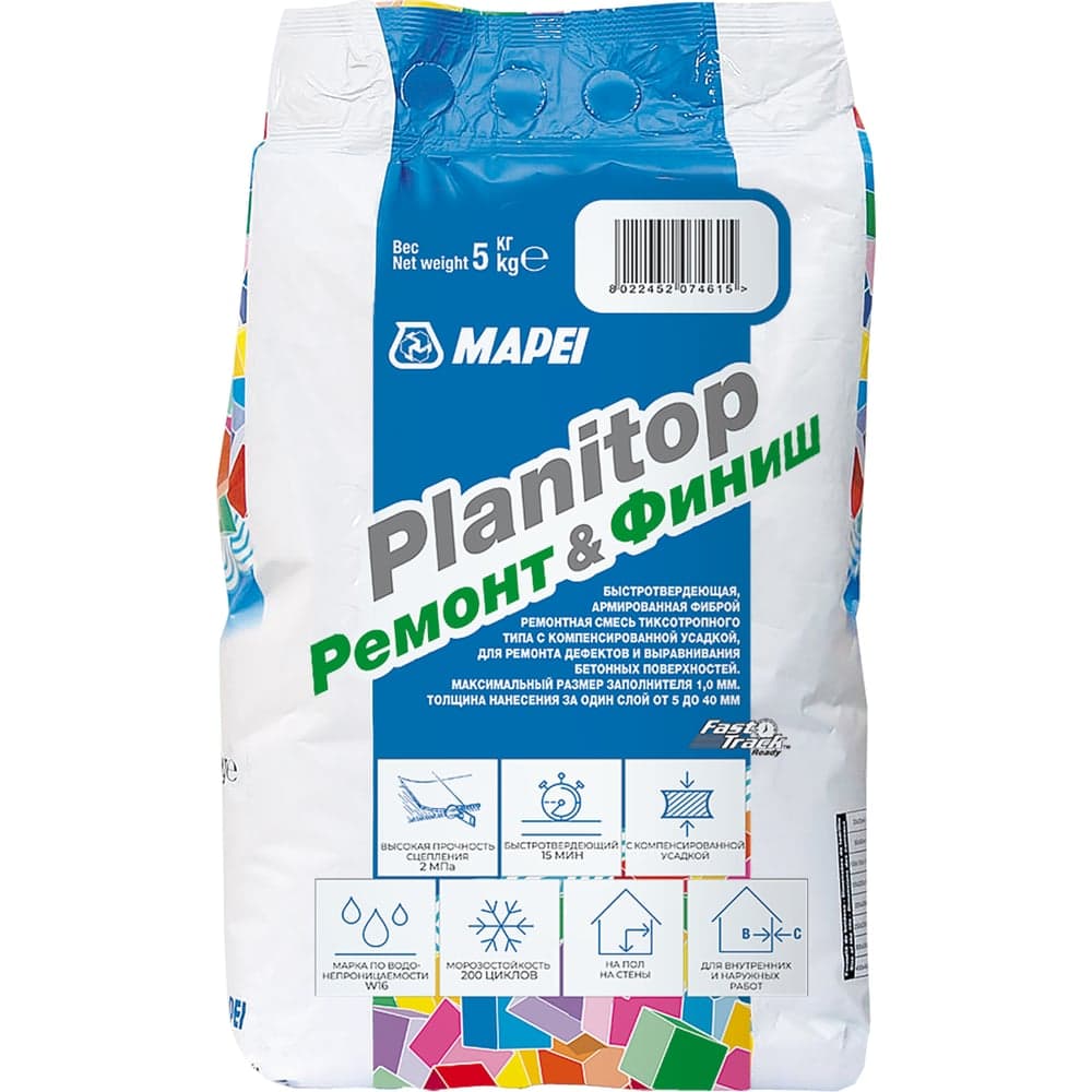 Ремонтный состав Ремонт и финиш MAPEI PLANITOP (5 кг) 2031905A