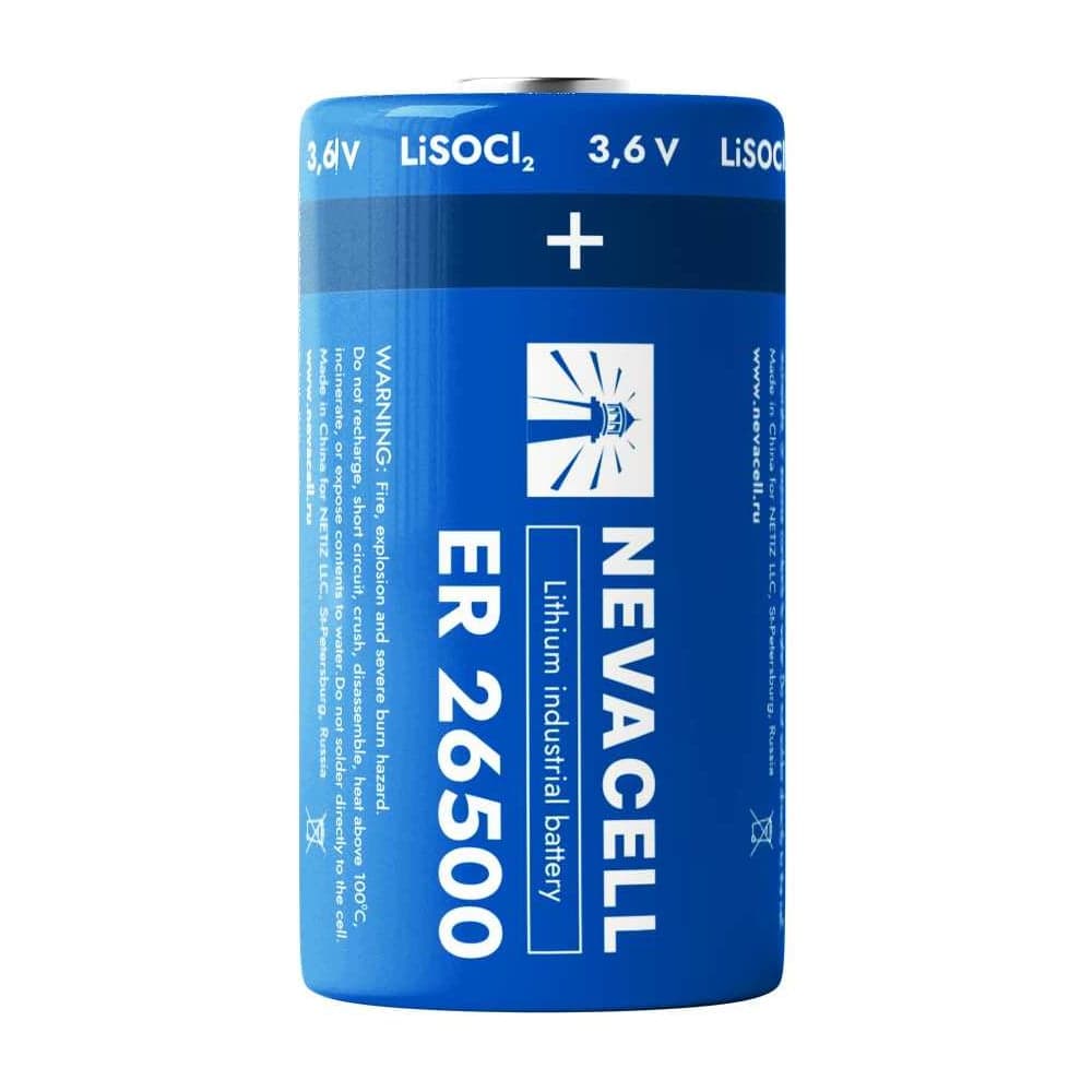 Элемент питания Nevacell ER26500 9000 mah box 4 4687206134232