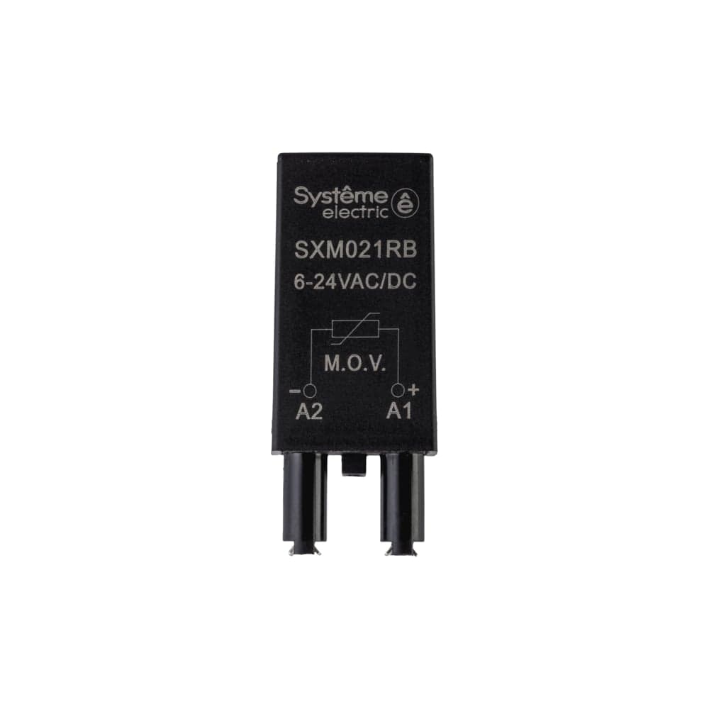 Защитный модуль Systeme Electric варистор+LED 6/24VAC/DC SZM021RB
