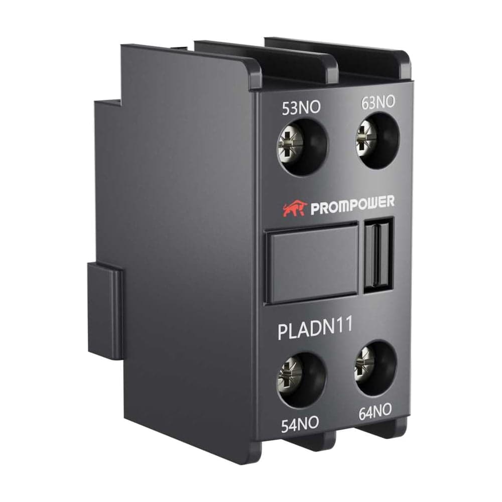 Блок вспомогательных контактов Prompower серии Pulse, фронт. монтажа для серии PLC1D, 1НО+1НЗ PLADN11