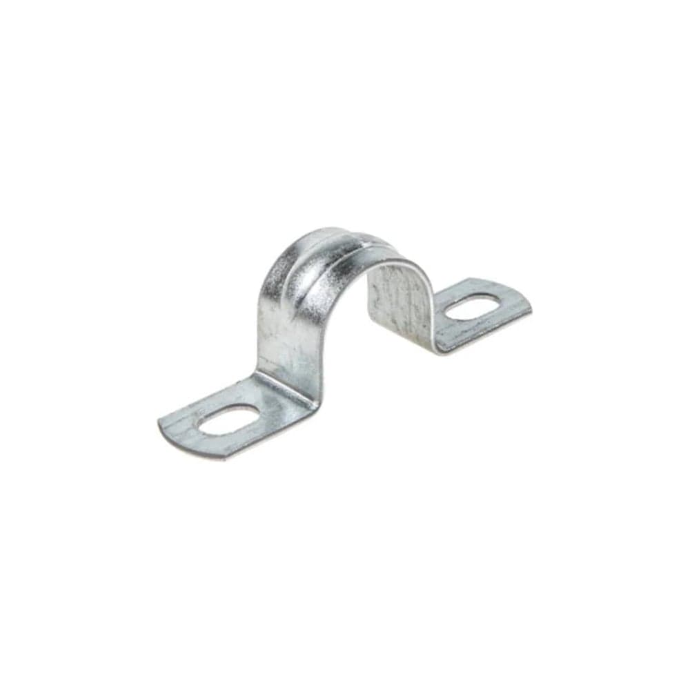 Скоба металлическая HLT двухлапковая d 38-40 мм упаковка 50 шт. 084-25-059