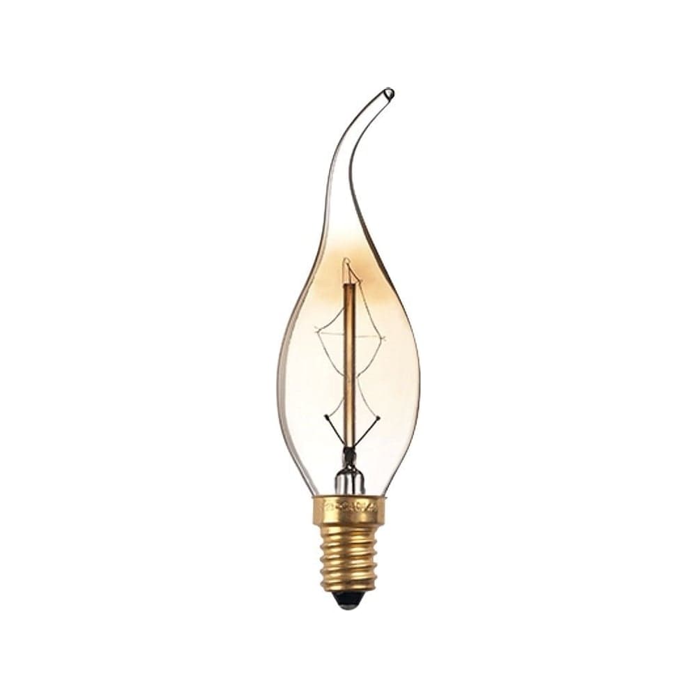 Лампа FL-LED FL-Vintage C35 40W E14 220В 35x118мм FOTON_LIGHTING - ретро накаливания свеча на ветру 605832