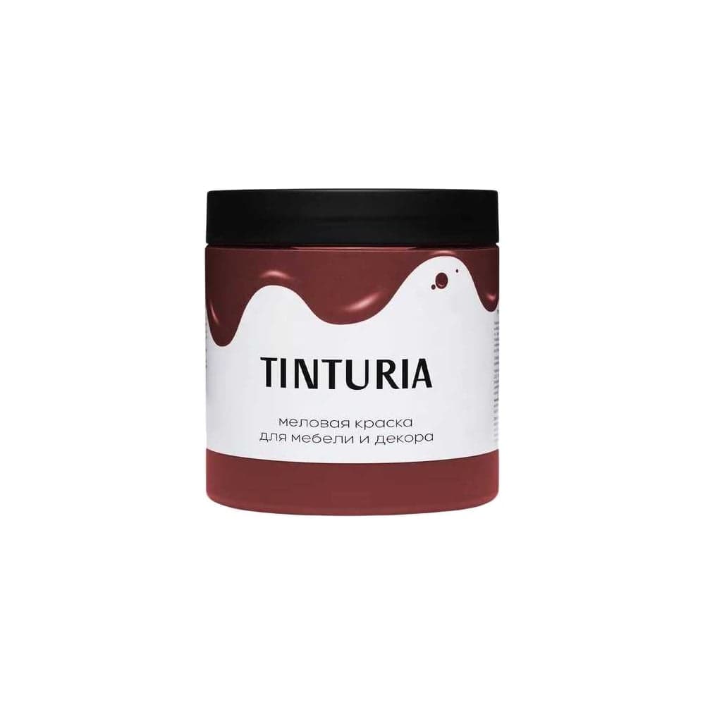 Краска для мебели и декора TINTURIA бордовый георгин 0,75 кг /6 ЭК000146620
