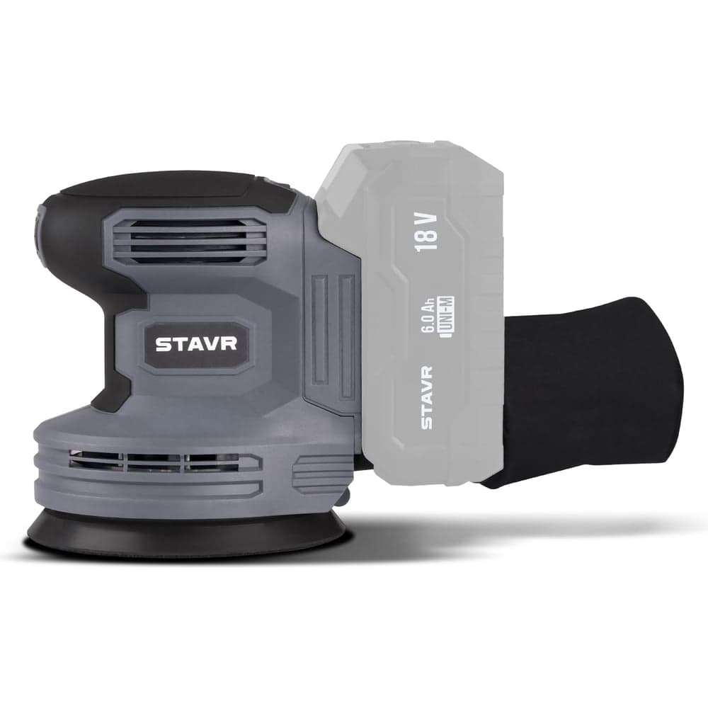 Машина эксцентриковая шлифовальная СТАВР 18V UNI-M, 125 мм, Stavr SOS 18-125V 9020700096