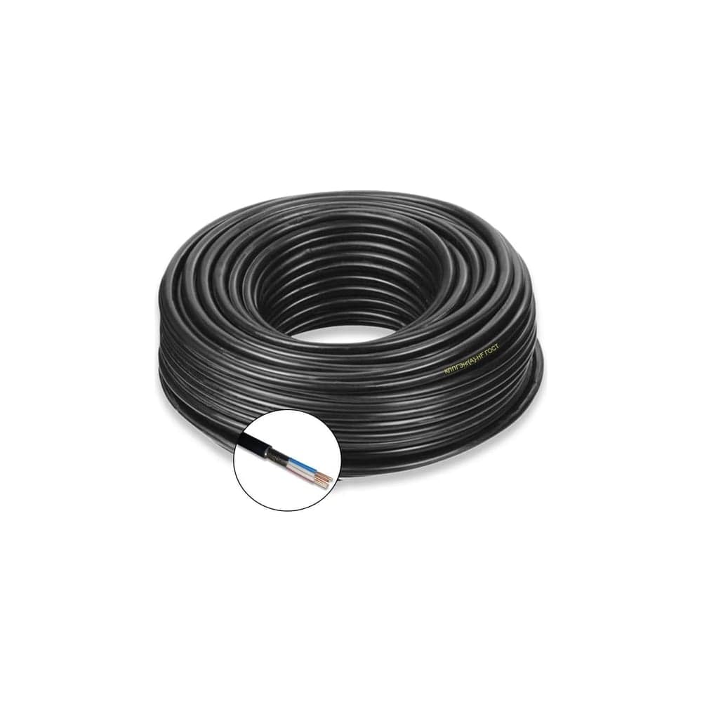 Кабель контрольный БУРЕВЕСТНИК кппгэнг(a)-hf 4x1.5 мм2, 10м BOZ68526L10