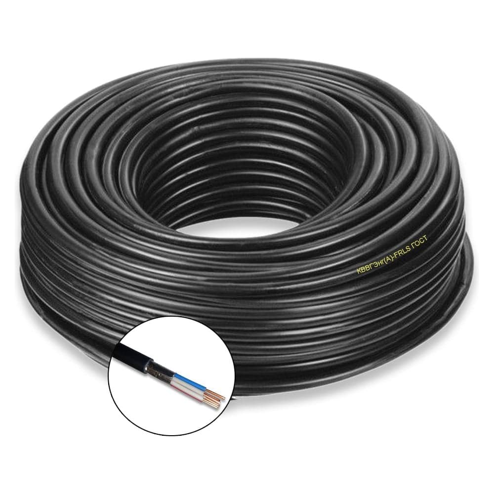 Кабель контрольный БУРЕВЕСТНИК кввгэнг(a)-frls 4x1.5 мм2, 5м BOZ2609L5