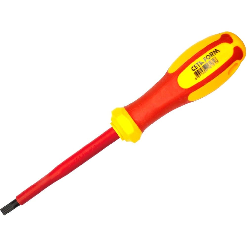 Отвёртка диэлектрическая Ceta Form 1000V torx T30x150 мм, длина 260мм, G04-030-150