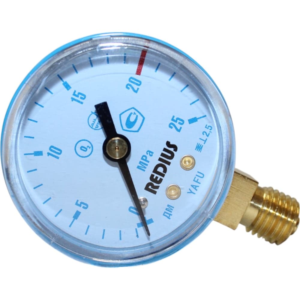 Манометр кислородный Redius 25 МПа с поверкой DK.1340.00416