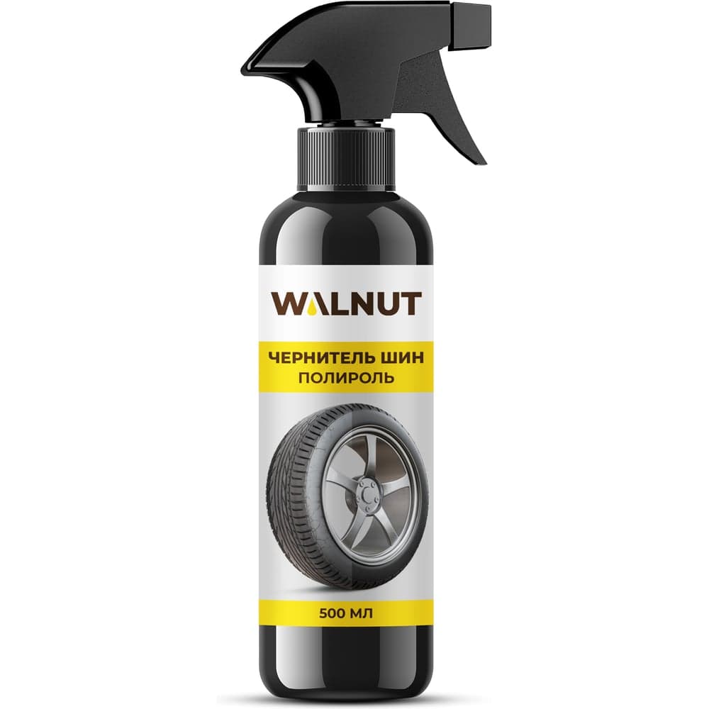 Чернитель шин (полироль) WALNUT 500 мл, WLN0039