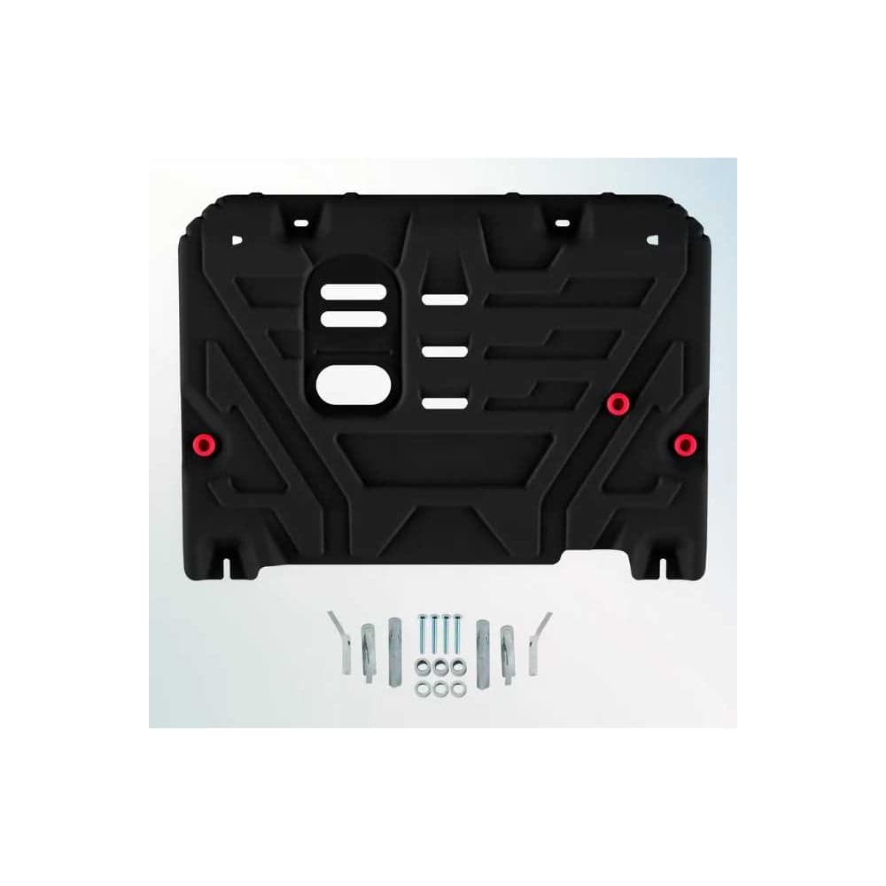 Защита картера + КПП + комплект крепежа AutoMax сталь, Haval M6, 2023-, 1.5, FWD, МКПП, Haval M6. 2023-, 1.5, FWD РКПП AM.9432.1