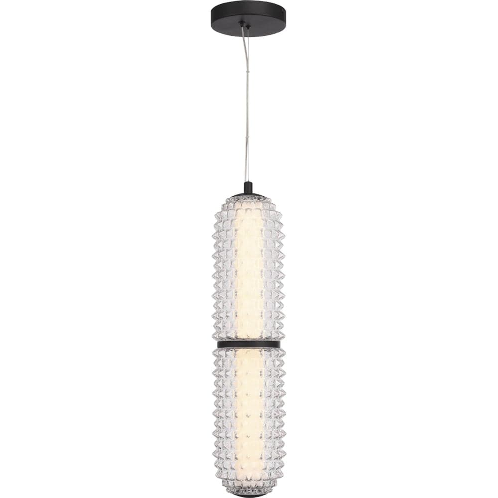 Светильник подвесной ST-Luce черный/прозрачный LED 1х22W 4000K ST luce SL6144.403.01