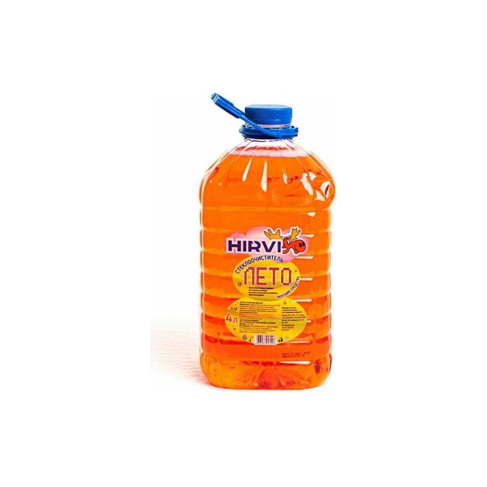 Очиститель стекол HIRVI Лето 4л, 4 шт 720-4П