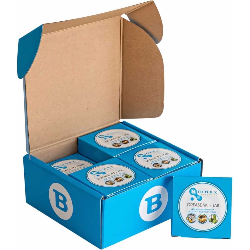 Таблетки для жироуловителя Bionex Grease WT Tab 12 шт WTTab 094