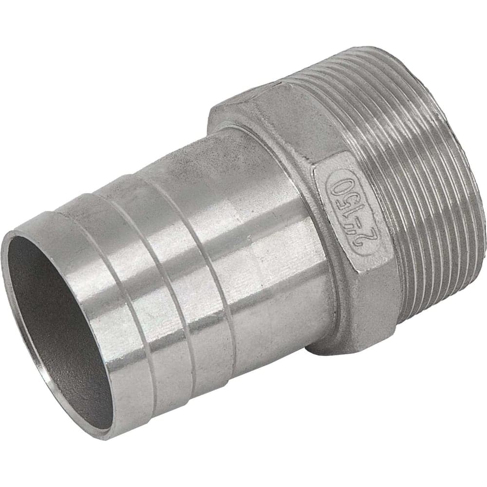 Штуцер елочка нержавеющий NEWKEY AISI304 DN50x50mm (2x50mm), (CF8), PN16 NK-FHN50x50/4