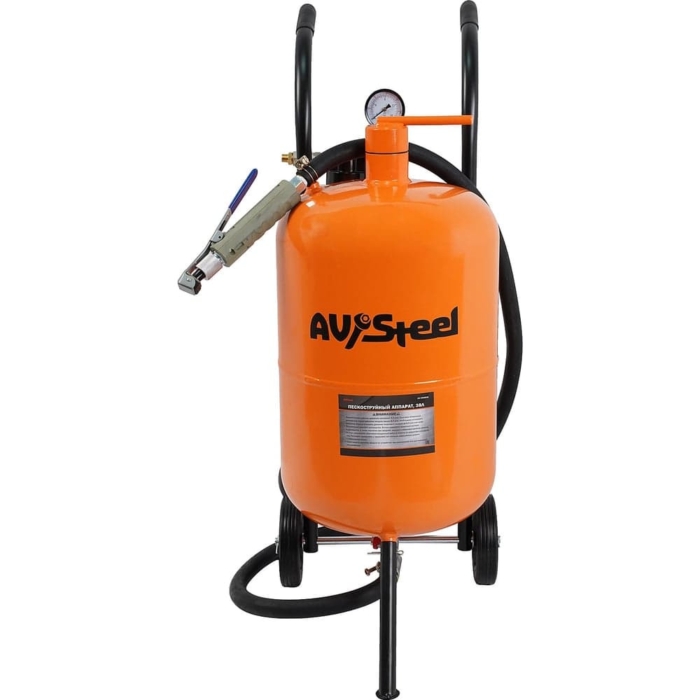 Пескоструйный аппарат AV Steel 38л AV-955038