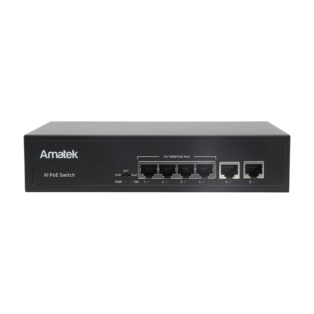 Коммутатор PoE Amatek AN-S6P 7000448