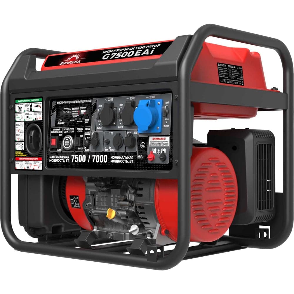 Бензиновый генератор инверторный SUNREKA G7500EAi 211041