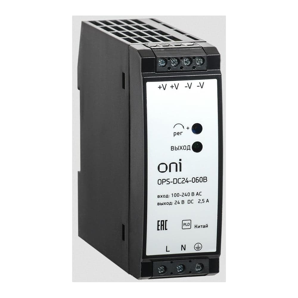 Блок питания ONI OPS 220В AC/24В DC 60Вт OPS-DC24-060B