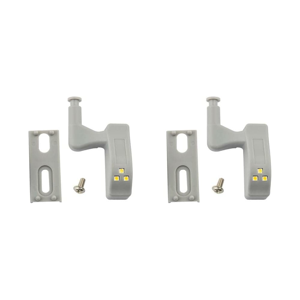 Светодиодный светильник Uniel пушлайт на петлю в кухонный шкаф ULK-C02 23A GREY SET2 UL-00008933
