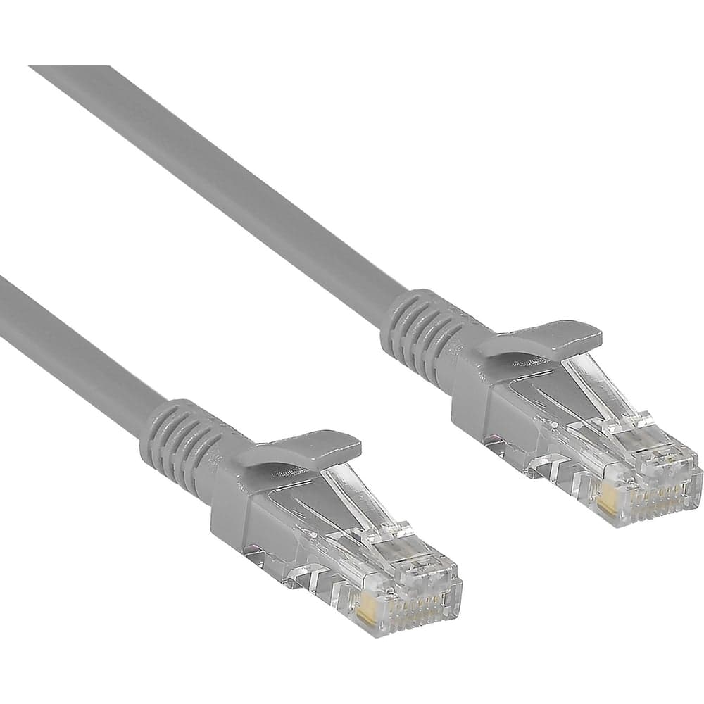 Патч-корд ExeGate UTP-RJ45-RJ45-C6-0,5M-GY, UTP, cat.6, 0,5м, серый 272314