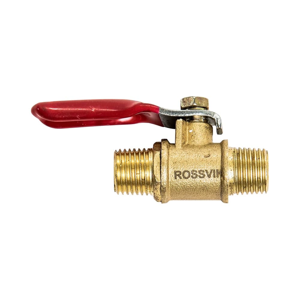 Вентиль шаровый М1/4" - М1/4" Rossvik A310/4.R